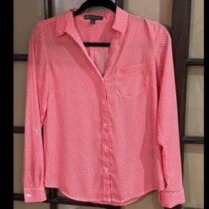 The Limited Outback Red Brand Blouse